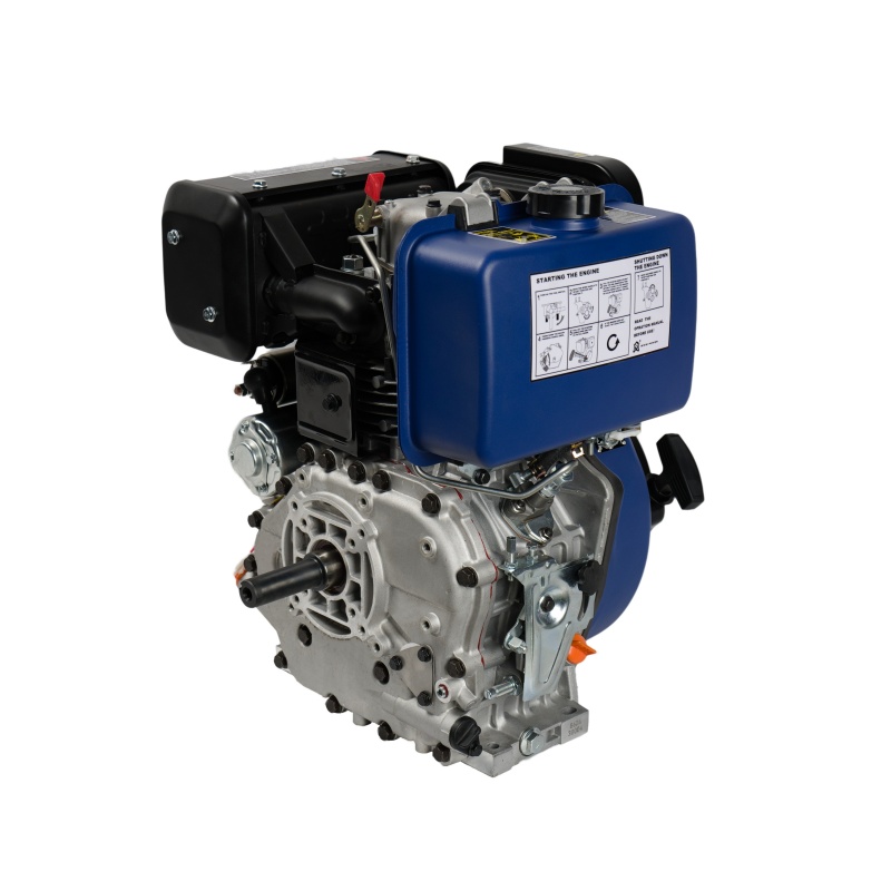 Motor diésel refrigerado por aire de 7 CV, 8 CV y ​​9 CV 186F 186FA
