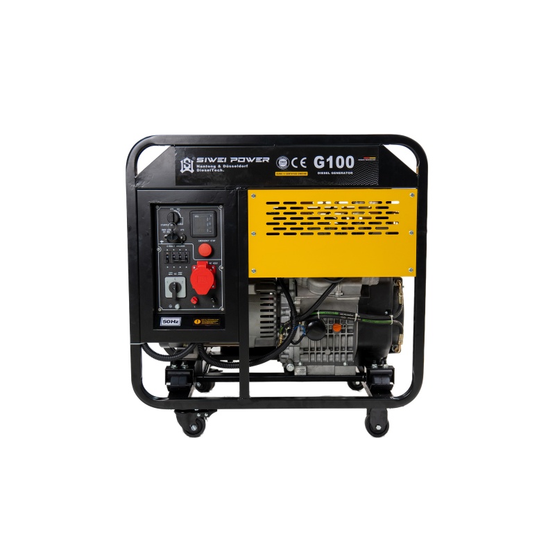 Generador diésel G100 refrigerado por aire 10kVA