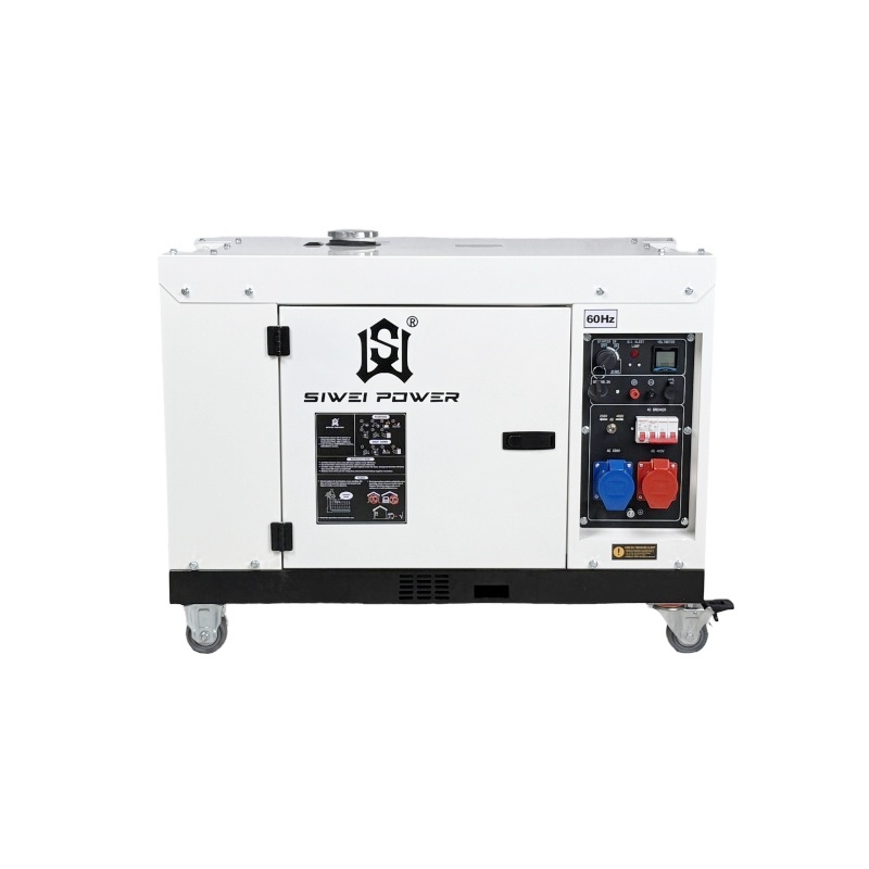 Generador diésel silencioso de 7 kVA Fase V refrigerado por aire G70-S4