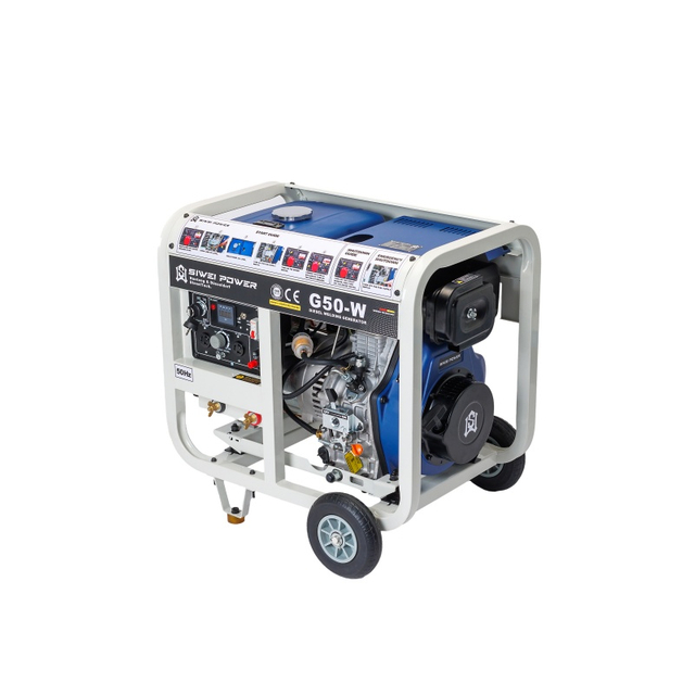  Generador de soldadura diésel refrigerado por aire 180A G50-W